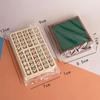 1Setul 1:12 Casă de păpuși Miniatură Masă și Scaun Mahjong Model Mobilier Casă Model Decor Jucărie Accesorii Casă de Păpuși