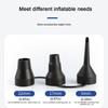 Electric Air Pump with 3 Nozzles Portable Air Pump Inflator/Deflator Pumps for Inflatable Air Mattress Boats Swimming Ring