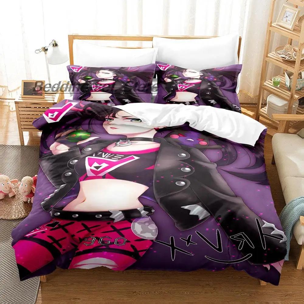 Kawaii Marnie Bedding Set Single Twin Full Queen King Size Bed Set Aldult Kid Bedroom Duvetcover Sets 3D Anime Bed Sheet Set