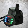 Bomba de Água Submersível Potente de 25W com Luz LED Fluxo Ajustável para Fontes Aquários Lagos Tanques de Peixes Sistemas Hidropônicos