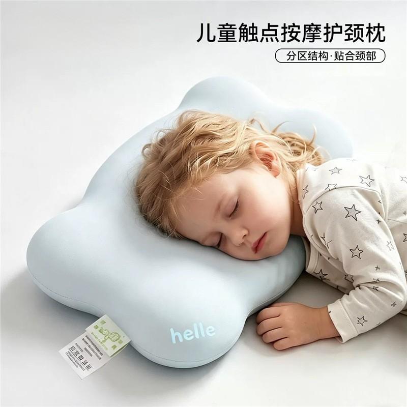 Memory Foam Pillow Kids Toddlers Soft Support Neck Care Breathable Sleep Aid Single Use Bedroom Home Textile