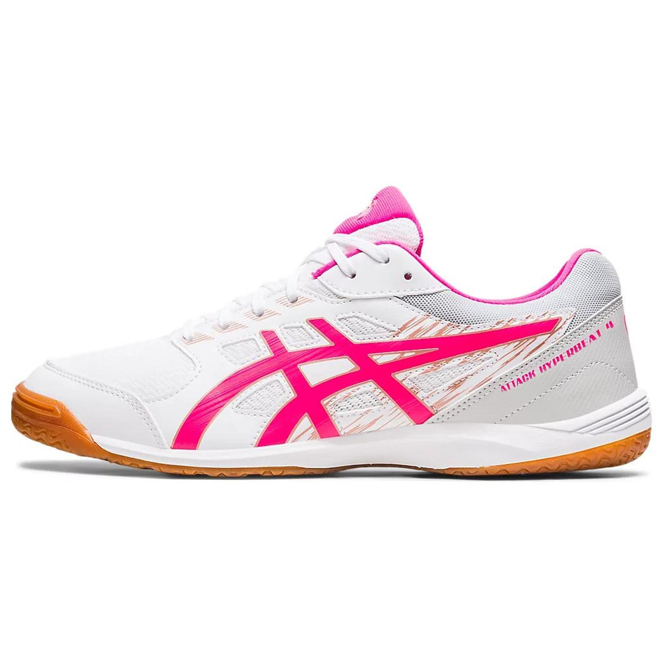 (WMNS) ASICS Attack Hyperbeat 4 White Pink Glo Women s 1073A056-101 EU 35