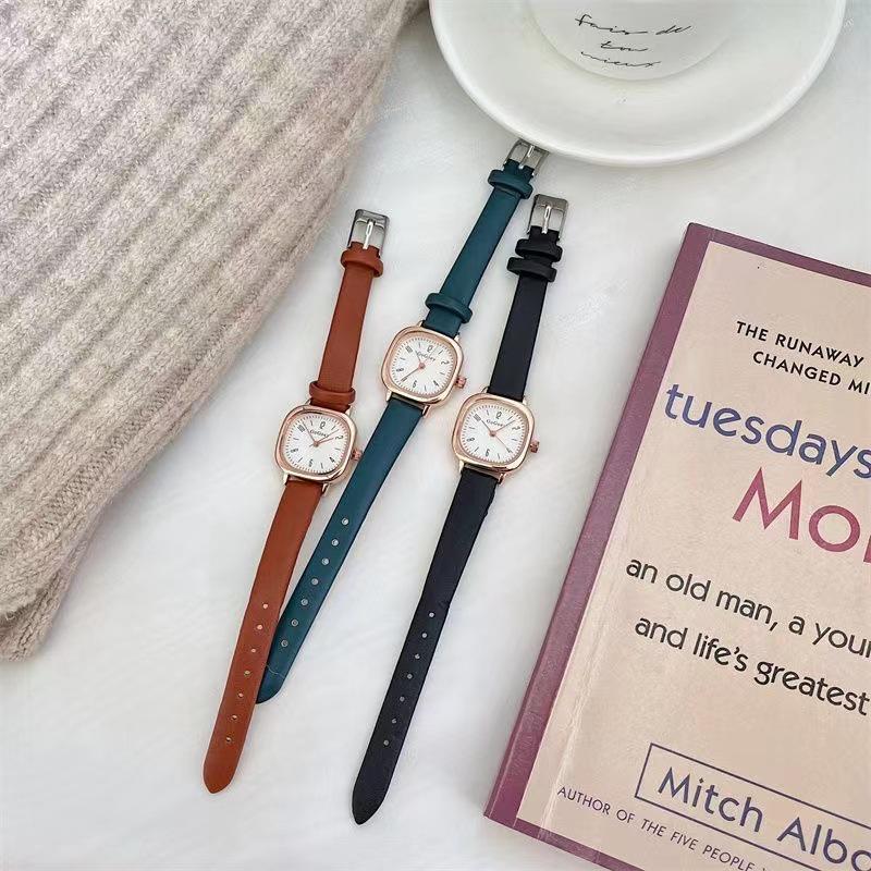 Modern Vintage Women's Waterproof Watch - Elegant Small Dial for Students