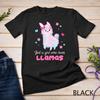 Cute Llama Girl Shirt Just A Girl Who Loves Llama Unisex T-shirt