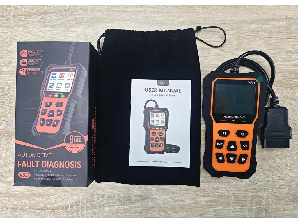 V521 Multifunktionales OBD Auto-Diagnosetool