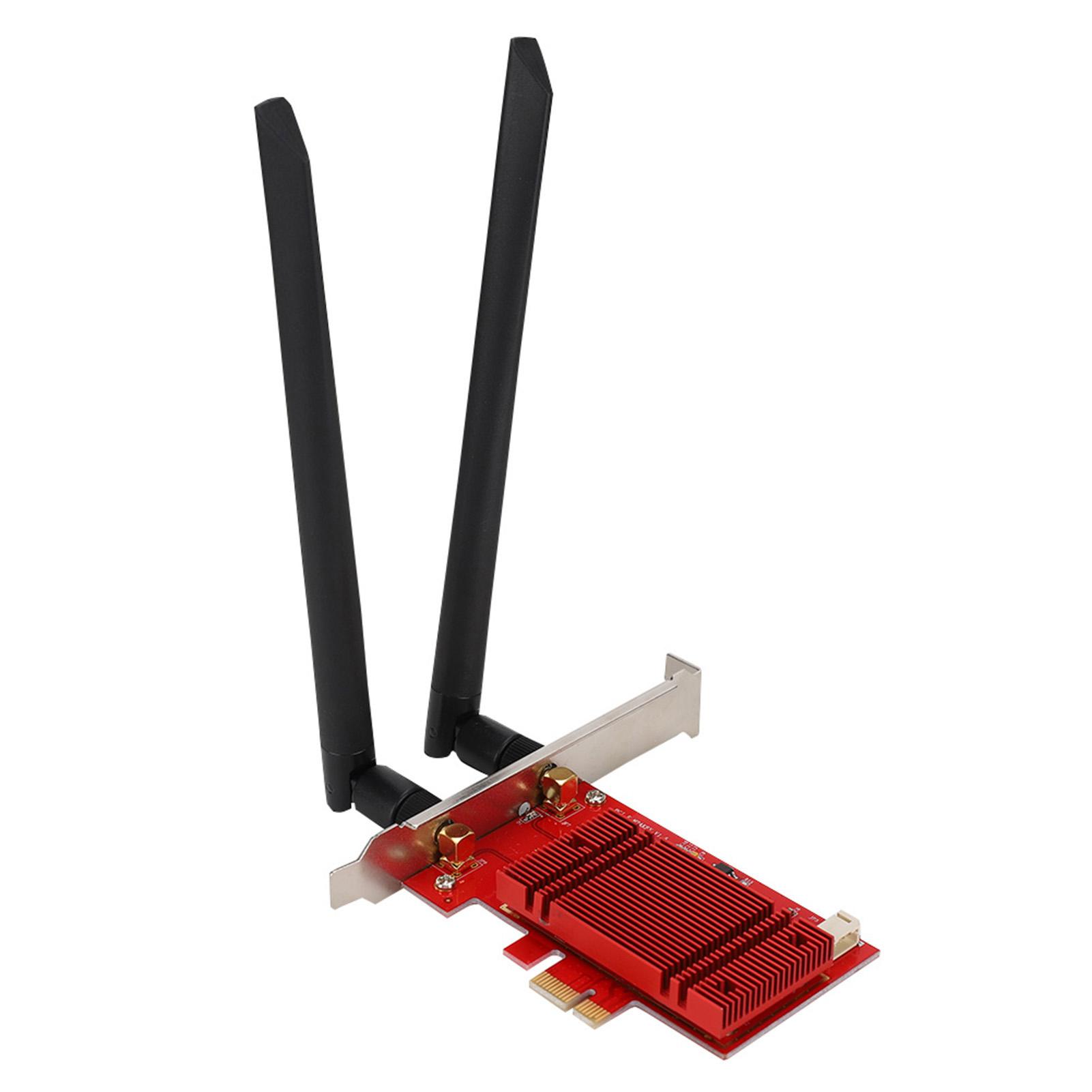 

For intel AX200NGW 802.11ax Bluetooth 5.0 WIFI6 2400Mbps PCI-E DesktopWireless Network Card