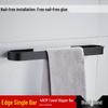 Jessite No-Drill Wall-Mounted Aluminum Towel and Slipper Rack