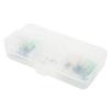 Fly Fishing Flies Kit Fly Fishing Bait Kit with Thrower Hook Swivel Plastic Beads Storage Box