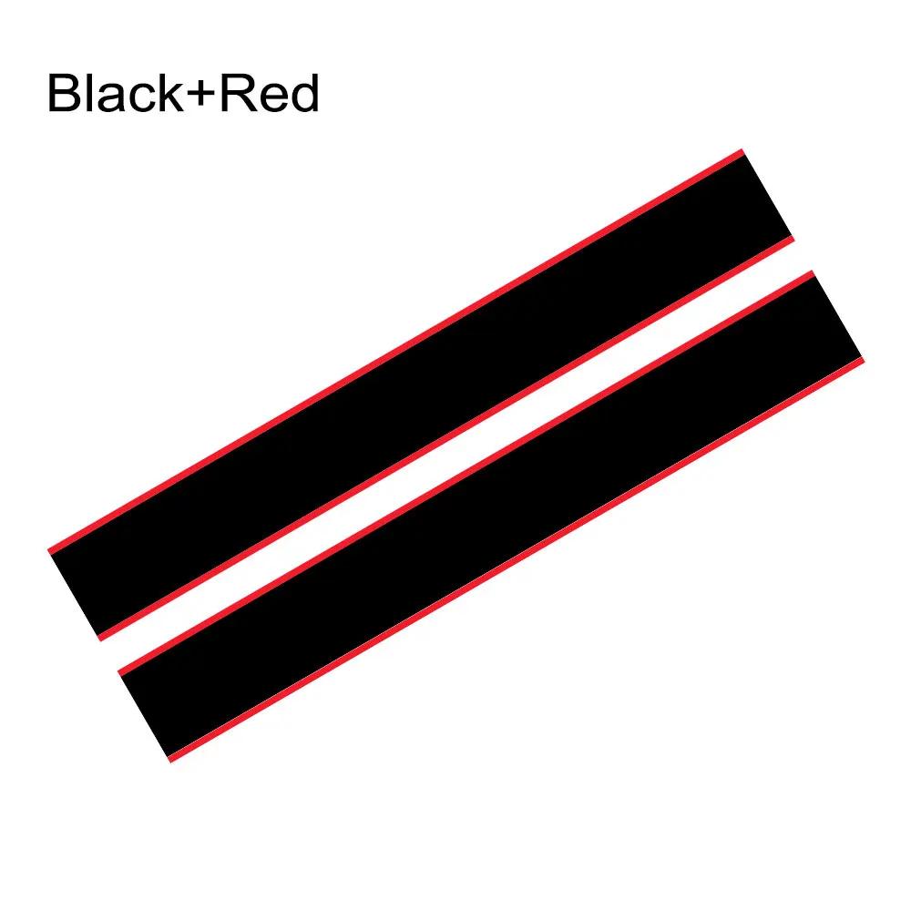 2PCS Car Engine Hood Long Stripe Stickers Waterproof Self-adhesive Vinyl Decals PVC Car Bonnet Decoration Stickers Accessories