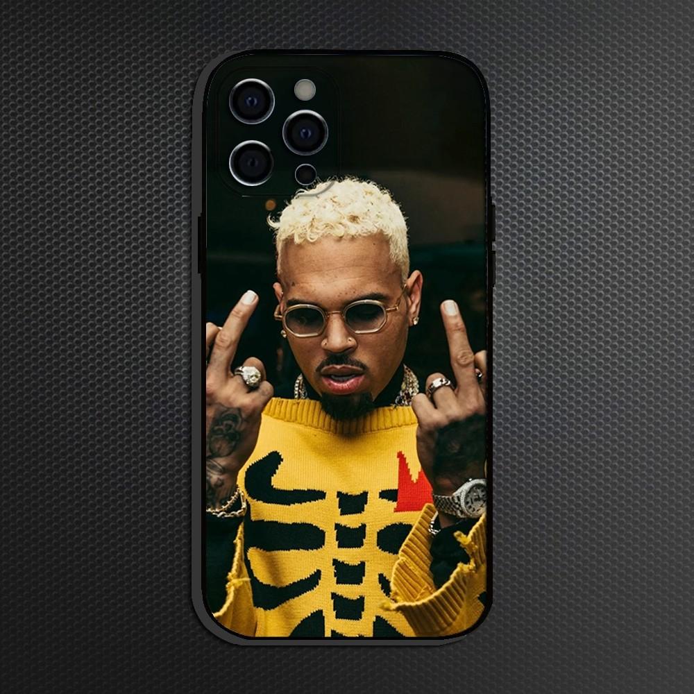 C-Chris B-Brown 11  Phone Case For iPhone 16,15,14,13,12,11 Plus,Pro Max, Soft Silicone Black Cover