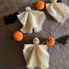 Rustic Halloween Ghost Garland Farmhouse Decor Spooky Hanging Banner 280cm Ghosts Theme Party Indoor Outdoor Decorations