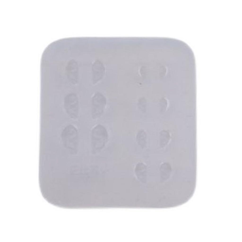 Niedliche Ohr Silikonform für DIY Tonarbeiten Flexible und tragbare Silikonform zum Basteln von Puppenohren Ornament