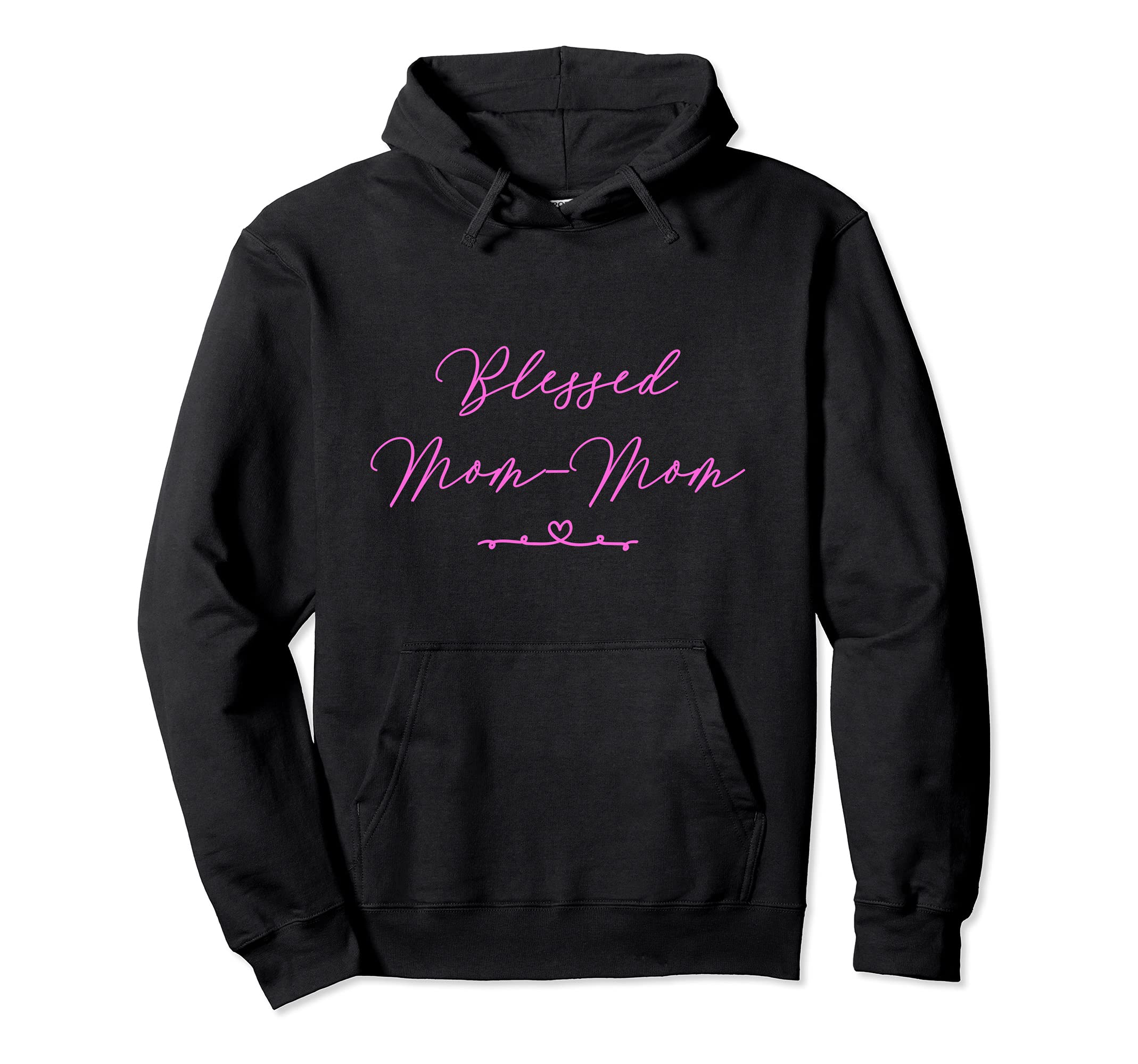 

Blessed Hoodie Mom-Mom чёрный