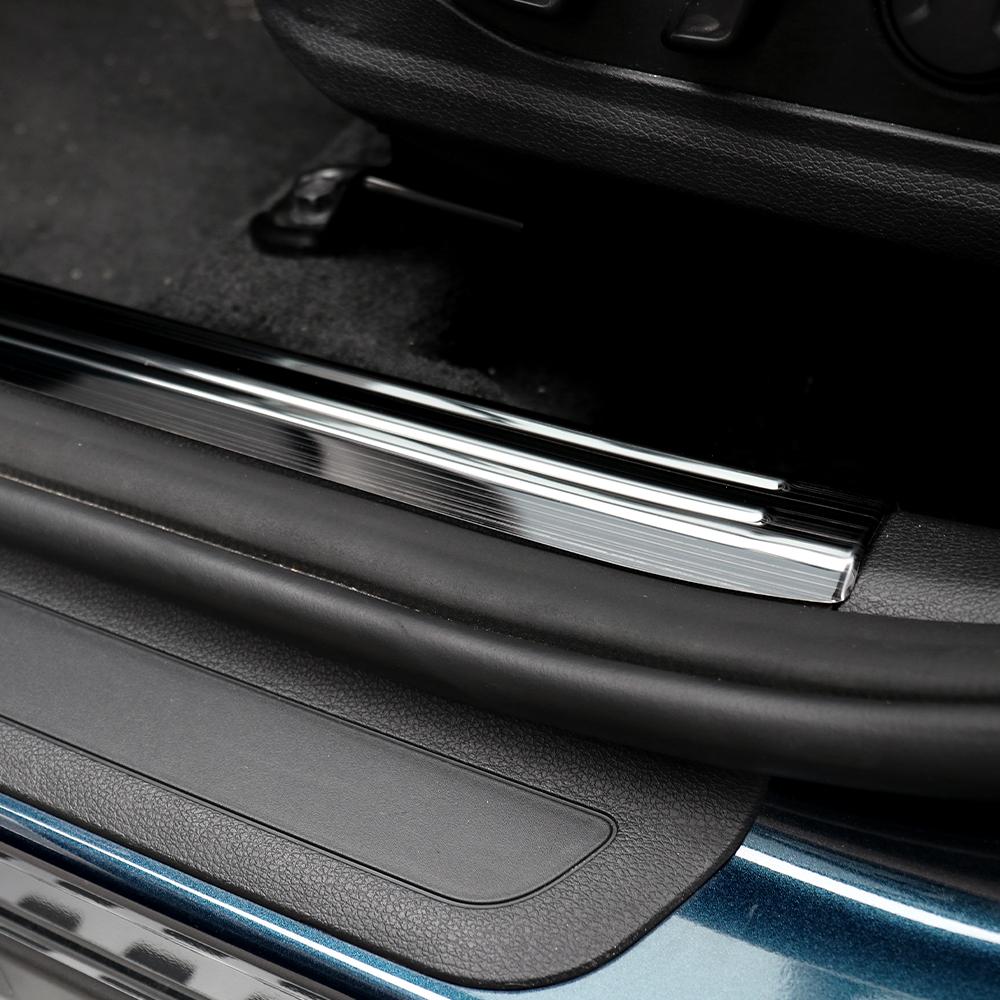 Per Kia Sportage NQ5 2026 Protezione Copri Soglia Interna Portiera in Acciaio Inossidabile Nero Pedale di Benvenuto Rivestimento Soglia Porta Accessori