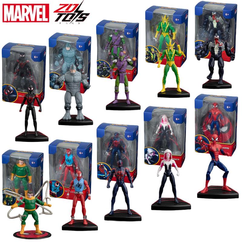 Toys Zd Official Avengers Legends Iron Man Spider Man Thor Captain America Thanos Hulk War Machine Action Figures