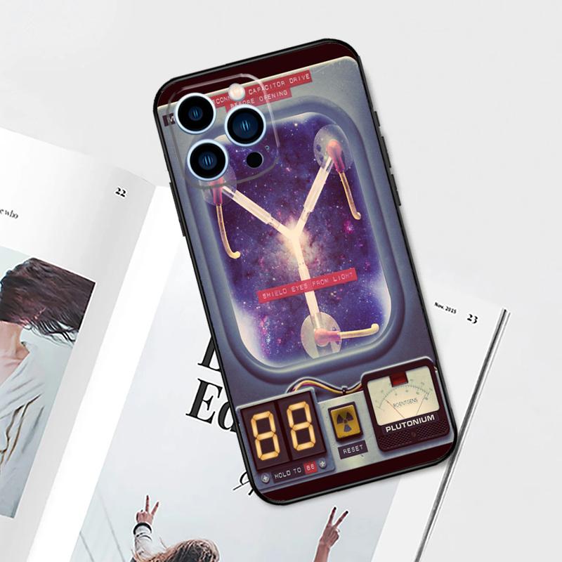 Back To the Future Flux Capacitor Case For iPhone 17 Pro Max 17 Air 11 14 15 16 Pro Max 12 13 Mini 16 Plus 16e Phone Cover