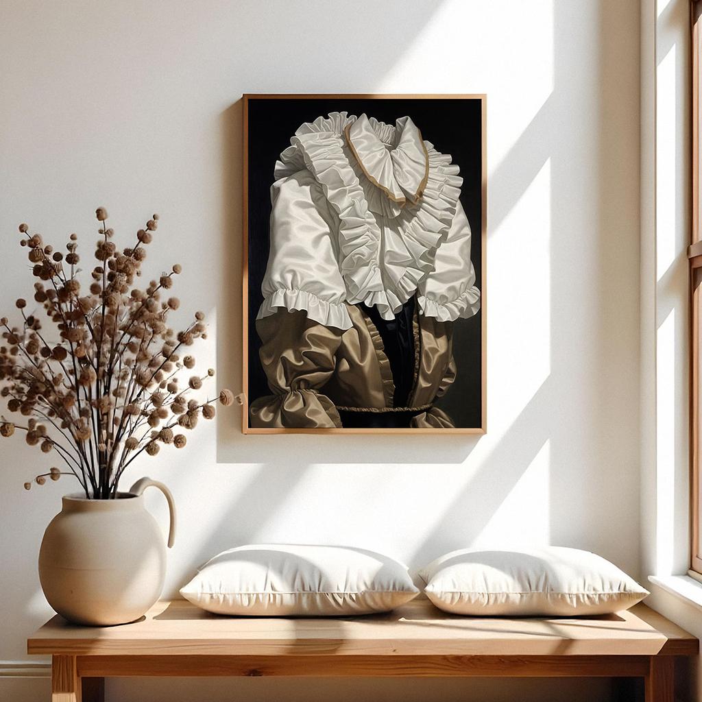 Plakat portret nowoczesny obraz