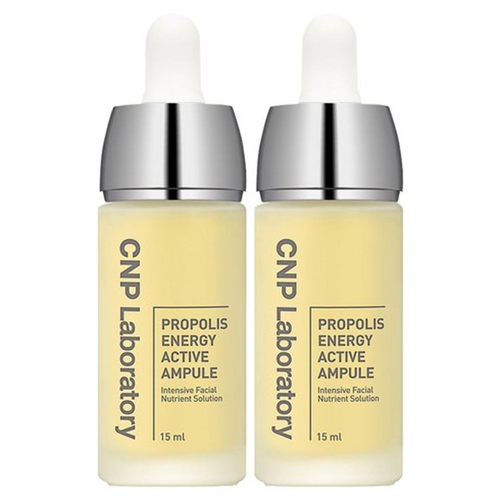 CNP LABORATORY Propolis Energy Ampoule 15ml (2pcs) – Hydrating & Glow Boost, Korean