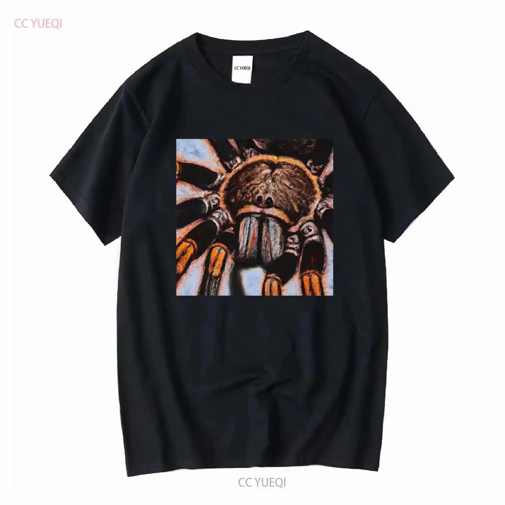 Vintage 90s Style Spider T Shirt Tarantula Art Weird Creepy Arachnid Nature Long or Short Sleeves Vintage Washed Slightly