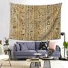Egyptian Hieroglyphs And Deities Tapestry Decoration Art Aesthetic Tapestries for Bedroom Home Wall Cloth Wall Hanging