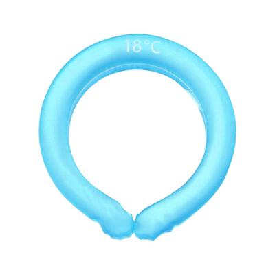 Neck Cooling Tube Wearable Cool Neck Wraps Hands Free Reusable Necks Cooler for Women Men Cold Gel Heatstroke