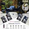 Aluminum Alloy Folding Rearview Mirror for Electric Vehicles & Scooters: HD Anti-fog, Reflective, Reverse Mirror