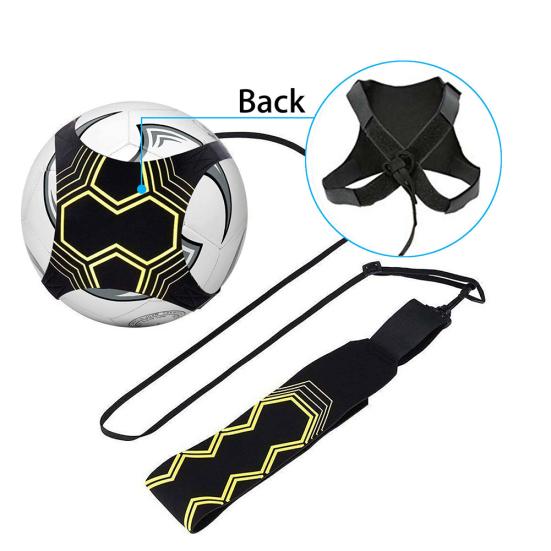 Adjustable Football Kick Trainer Soccer Kicker Training Aid Equipment Waist Belt