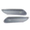 Side Indicator Lens White Clear Lens Front Side Marker Direct Replacement Clear Lens Housing OE Part Numbers Included