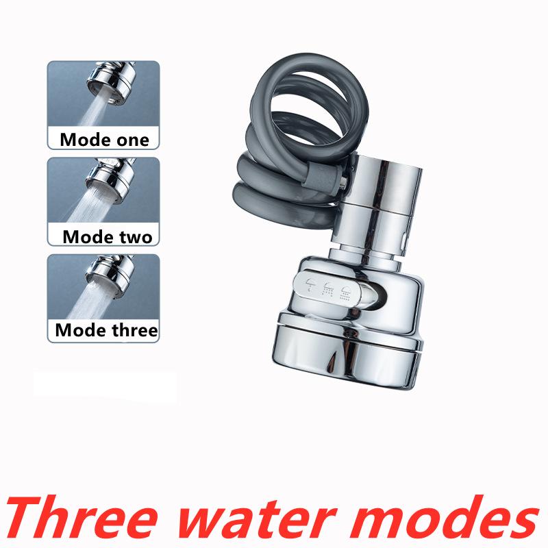 Universal Kitchen Sink Faucet with 360 Degree Rotation Filter Extension Tube Water Saving Shower Tap - Kitchen Gadget Accessory