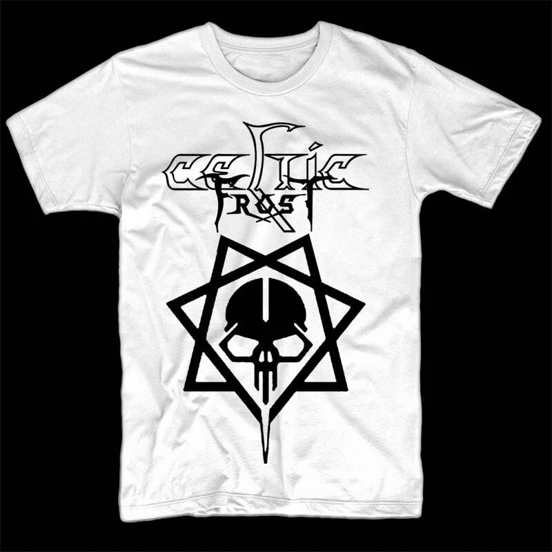 

Celtic Frost Prototype Logo V1 T shirt BLACK WHITE all sizes S-5XL 3XL