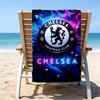 Chel-sea Fc  Printed Beach Towel, Super Soft Microfiber, Perfect Gift Birthday, for Pool, Beach, Travel, for family and friends