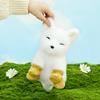 Sitting Animal Fox Posture Plush Toy Stuffed Doll Cartoon Style Children Gift