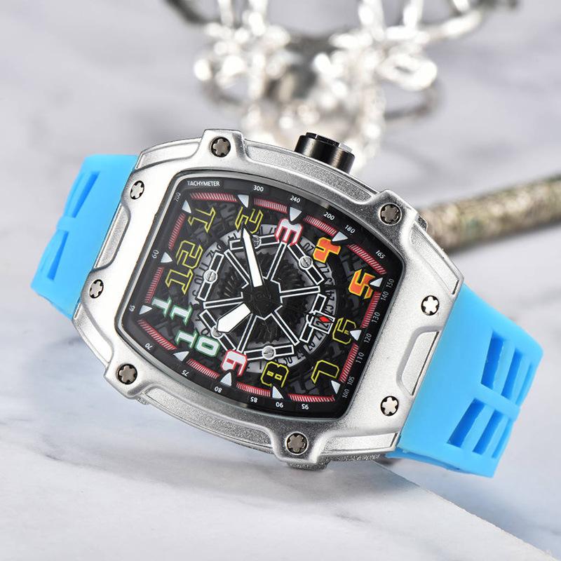Cross-border Foreign Trade Men's Watch Men's Luminous Quartz Watch Personalized Internet Celebrity J Wine Barrel Fashion Watch