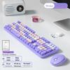 Mofii Sky Hand SWEET Wireless Keyboard and Mouse Set for Girls - Stylish and High-Value Accessory for Computer or Office Desktop Use.