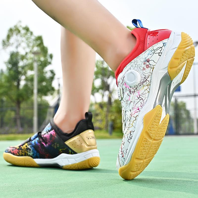 

New badminton shoes men s table tennis shoes large size student training tennis shoes indoor sports shoes buckle shoes 45
