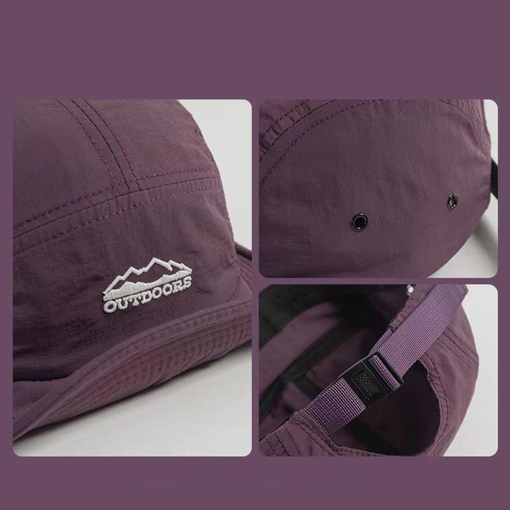 Quick-drying Baseball Cap Breathable Sun Hat Unisex Sunscreen Cap Summer