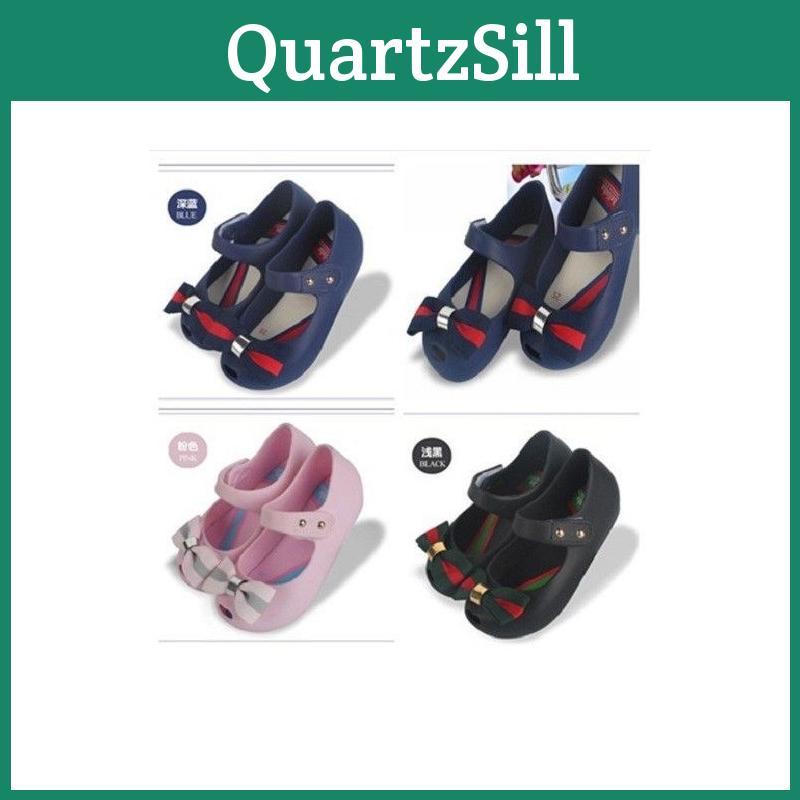 Beautiful Mini Melissa Girls Butterfly Bow Tie Jelly Shoes With Educational Value For Young Minds