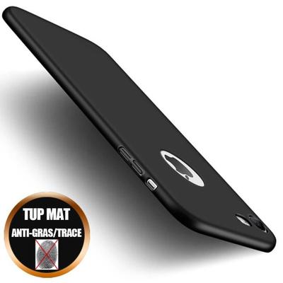 Case - Premium - iPhone 6S Plus/6 Plus - Silicone TPU - Matte Black - Shockproof