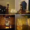 LED Moroccan Fairy Lights Battery Operated Gold Globe String Lights For Home Outdoor Wedding Party Festival Decoration 10/20/40LEDs