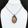Sunstone Copper Pendant Wire Wrapped Pendant Handmade Pendant Wire Wrapping Sunstone Jewelry Gift For Mother Gemstone Pendant Copper Jewelry