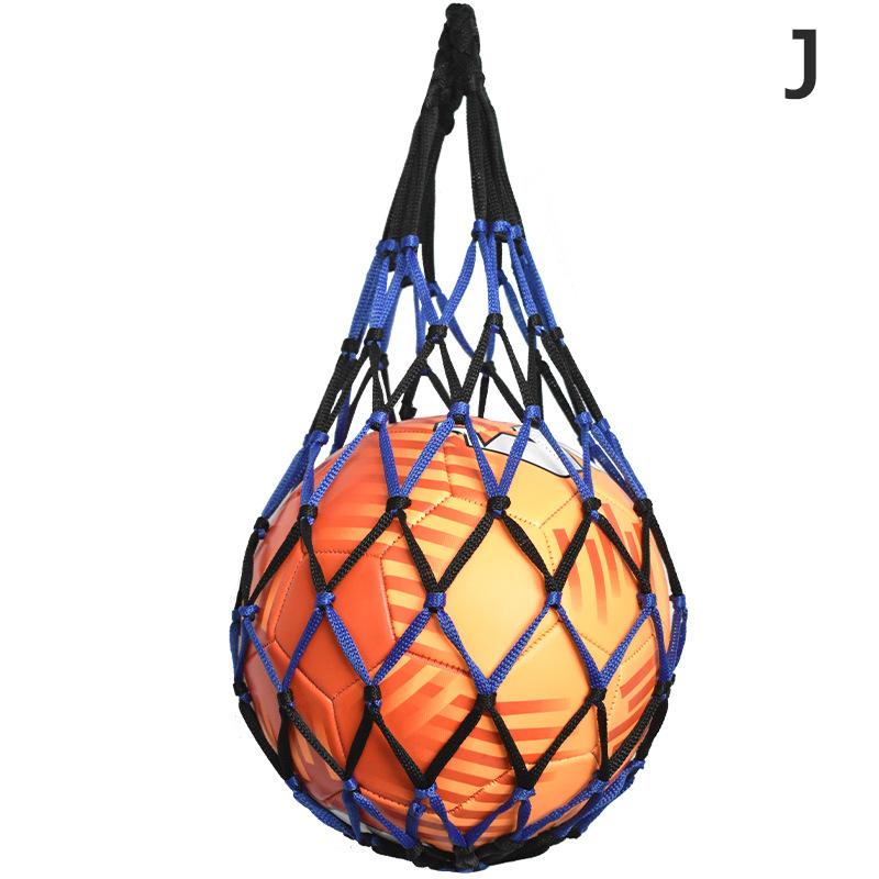 Football Net Bag Nylon Bold Storage Bag Single Ball Carry Portable Equipment