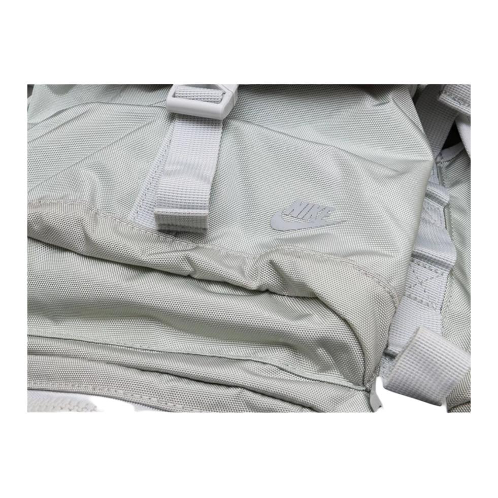 Nike Classic Logo Flap Design Nylon Backpack Unisex Backpack Light-Gray BA4591-077