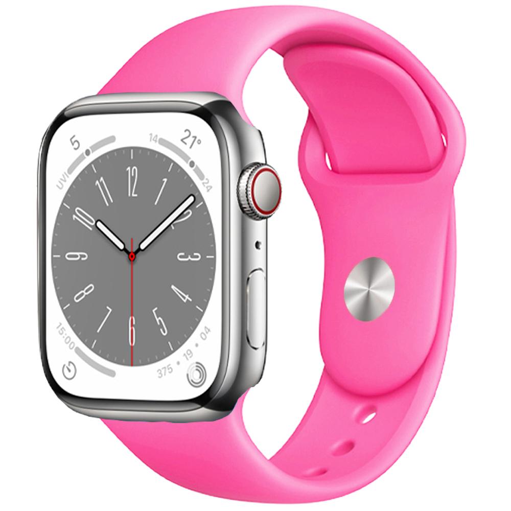 Pulseira de silicone para apple watch band 49mm 45mm 44mm 42mm 41mm 40mm 38mm pulseira cinto iwatch série 8 7 6 5 4 3 se banda