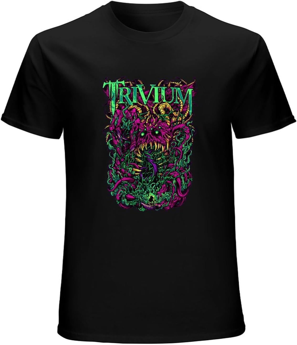 Trivium T-Shirt Black Unisex Mens Tees Black 4XL