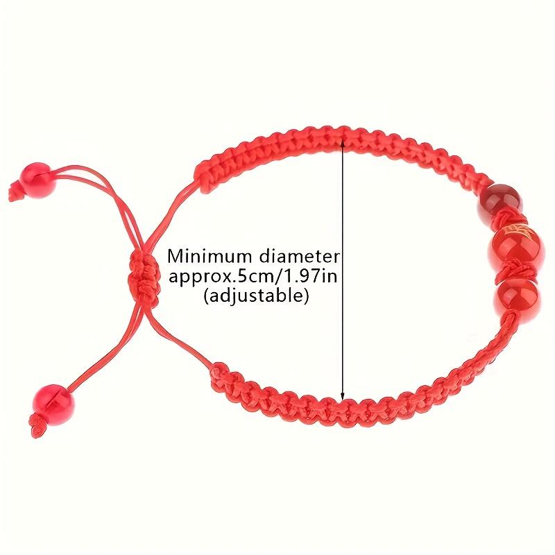 Horse Year zodiac bracelet, Chinese-style red string for the zodiac year, lucky red string for the Year of the Horse