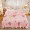Cozy Flannel Blanket for Office or Nap - Coral Fleece Throw Gift.