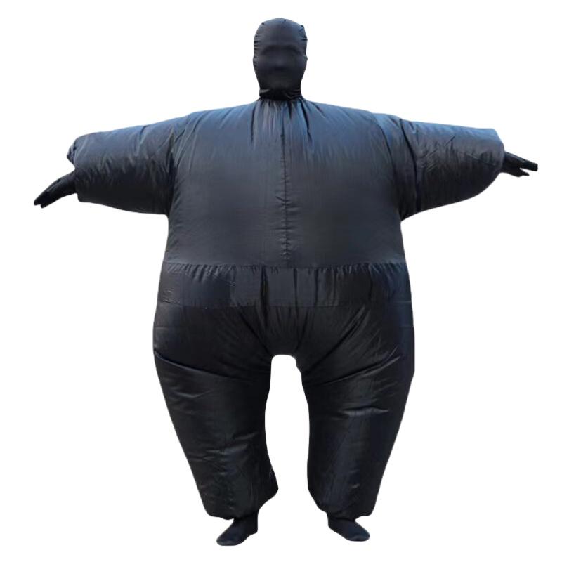 Cosplay Halloween Party Costume Fat Ninja Sumo Costume With Inflatable White Salmon Image