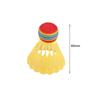 4Pcs Colorful Badminton Rainbow Ball Flying Stability Shuttlecocks EVA Material Good Toughness Badminton Balls Outdoor Sports