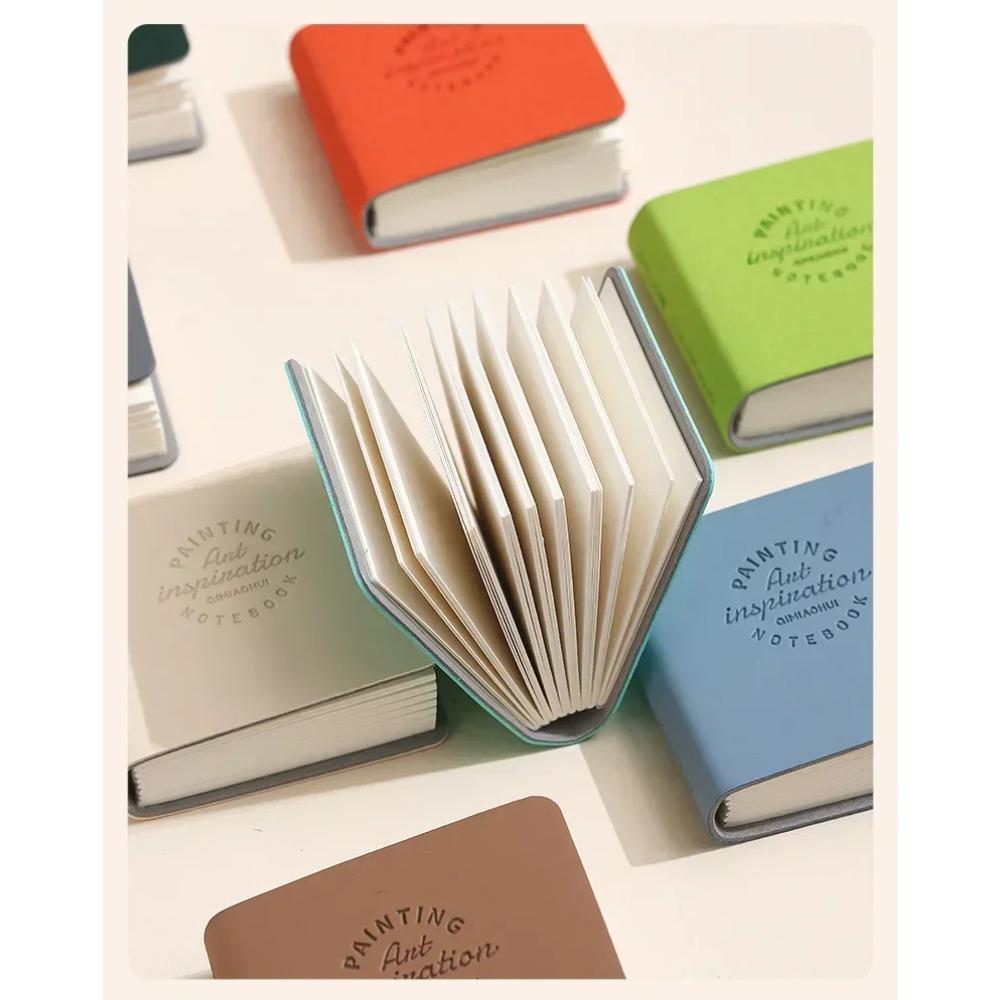 Quadratisches Aquarell-Skizzenbuch-Set 3er-Pack Mini-Zeichenbuch Dickes Papier zum Malen Skizzieren Arbeiten Entspannung Kunstbedarf