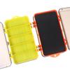 87Pcs/Set Portable Fishing Tackle Storage Box Double Layer Abs Bait Organizer With Dividers For Lures Hooks Water-Resistant